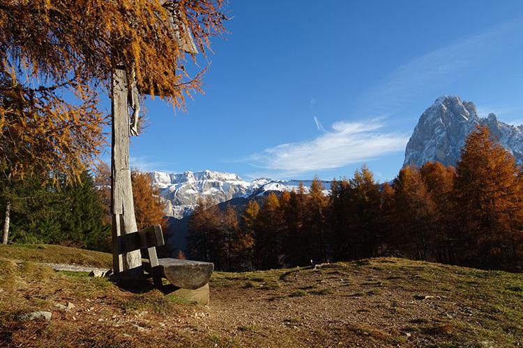 Autumn atmosphere in the Dolomites