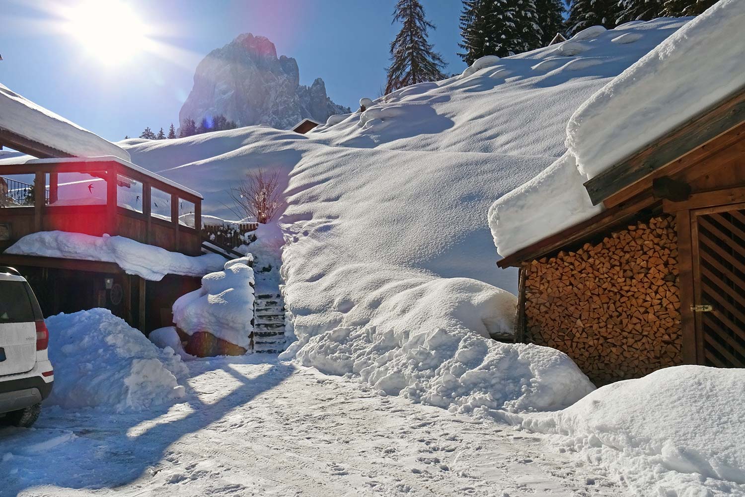 Winter holidays in Santa Cristina, Val Gardena